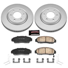Cargar imagen en el visor de la galería, Power Stop 11-13 Infiniti QX56 Front Z17 Evolution Geomet Coated Brake Kit