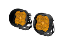 Cargar imagen en el visor de la galería, Diode Dynamics SS3 LED Pod Max - Yellow SAE Fog Angled (Pair)