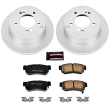 Cargar imagen en el visor de la galería, Power Stop 06-08 Hyundai Sonata Rear Z17 Evolution Geomet Coated Brake Kit