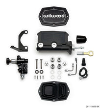 Cargar imagen en el visor de la galería, Wilwood Compact Tandem M/C - 7/8in Bore w/RH Bracket and Valve (Mustang Pushrod) - Black