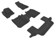 Cargar imagen en el visor de la galería, 3D MAXpider 09-19 Ford Flex W/O 2nd Row Center Console Kagu Black Full Set (2 EYELETS)
