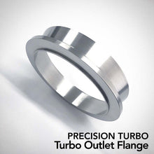 Cargar imagen en el visor de la galería, Ticon Precision Turbo Discharge Flange T4 3 -5/8in Turbo (Fits PTP074-3036) -  3.5in Tubing