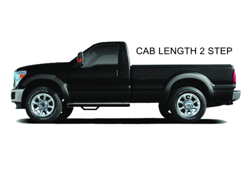 N-Fab Nerf Step 09-17 Dodge Ram 1500/2500/3500 Regular Cab - Tex. Black - Cab Length - 3in