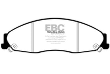 Cargar imagen en el visor de la galería, EBC 02-05 Cadillac CTS 2.6 Yellowstuff Front Brake Pads