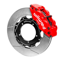 Cargar imagen en el visor de la galería, Wilwood 69-89 Porsche 911 Front Superlite Brake Kit 3.5in MT Slotted Face - Red