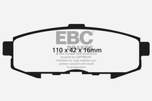 Cargar imagen en el visor de la galería, EBC 04-06 Mazda MPV 3.0 Ultimax2 Rear Brake Pads