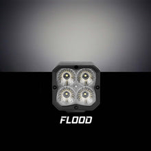 Cargar imagen en el visor de la galería, XK Glow XKchrome 20w LED Cube Light w/ RGB Accent Light - Flood Beam