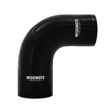 Cargar imagen en el visor de la galería, Mishimoto Silicone Reducer Coupler 90 Degree 2in to 2.25in - Black