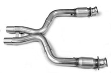 Cargar imagen en el visor de la galería, Kooks 11-14 Ford Mustang GT 5.0L 4V 3in x 2 3/4in OEM Exhaust GREEN Cat X Pipe Kooks HDR Req