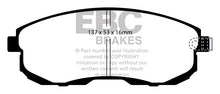 Load image into Gallery viewer, EBC 02 Infiniti G35 3.5 w/o DCS Bluestuff Front Brake Pads