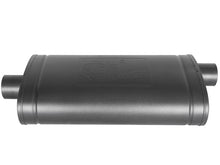 Cargar imagen en el visor de la galería, aFe MACH Force-Xp 409 SS Muffler w/ Black Finish 3in Center/Offset 22in L x 11in x 5in - Oval Body