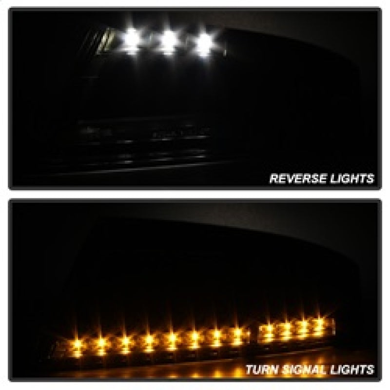 Spyder Audi TT 07-12 LED Tail Lights Smoke ALT-YD-ATT07-LED-SM