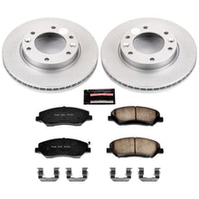 Cargar imagen en el visor de la galería, Power Stop 07-08 Hyundai Entourage Front Z17 Evolution Geomet Coated Brake Kit