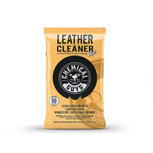 Load image into Gallery viewer, Chemical Guys Leather Cleaner Wipes - 50ct