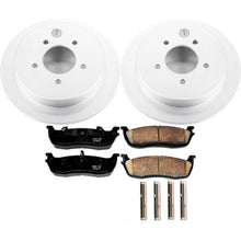 Cargar imagen en el visor de la galería, Power Stop 97-00 Ford Expedition Rear Z17 Evolution Geomet Coated Brake Kit