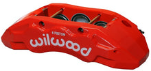 Cargar imagen en el visor de la galería, Wilwood Caliper-TX6R- L/H - Red 1.75/1.62/1.62in Pistons 1.38in Disc