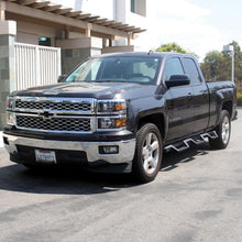 Cargar imagen en el visor de la galería, Westin 14-18 Chevrolet Silverado 1500 DC 6.5ft Bed HDX Drop W2W Nerf Step Bars - Tex. Blk