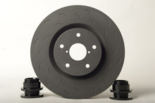 Cargar imagen en el visor de la galería, Hawk Talon 03-07 Infiniti G35 / 03-09 Nissan 350Z Slotted-Only Vented 12.68 in Rear Brake Rotor Set