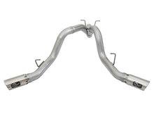 Cargar imagen en el visor de la galería, aFe ATLAS 4in DPF-Back Alum Steel Exhaust System w/Dual Exit Polished Tip 2017 GM Duramax 6.6L (td)