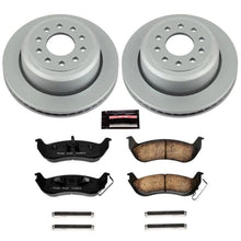 Cargar imagen en el visor de la galería, Power Stop 03-11 Lincoln Town Car Rear Z17 Evolution Geomet Coated Brake Kit