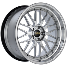 Load image into Gallery viewer, BBS LM 20x10.5 5x114.3 ET20 CB66 Diamond Silver Center Diamond Cut Lip Wheel