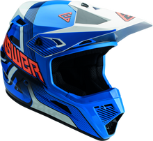 Load image into Gallery viewer, Answer AR1 Vendetta Helmet Blue/White/Orange - XL