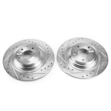Cargar imagen en el visor de la galería, Power Stop 16-18 Mazda CX-9 Rear Evolution Drilled &amp; Slotted Rotors - Pair