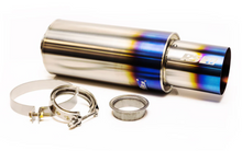 Cargar imagen en el visor de la galería, GReddy Universal 2.5in 3-Bolt Tip Revolution Ti Muffler