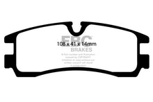 Cargar imagen en el visor de la galería, EBC 98-04 Cadillac Seville 4.6 Ultimax2 Rear Brake Pads