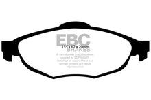 Load image into Gallery viewer, EBC 01-06 Chrysler Sebring Sedan 2.4 Greenstuff Front Brake Pads