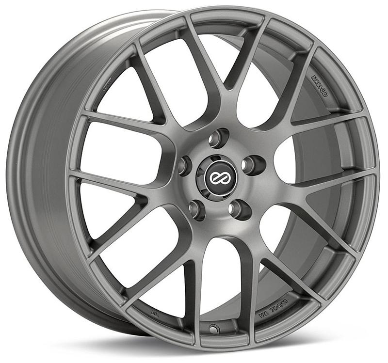 Enkei Raijin 19x8 5x112 45mm Offset 72.6mm Bore Gunmetal Wheel (MOQ 40)