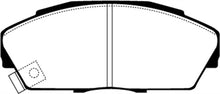Cargar imagen en el visor de la galería, EBC 92-94 Acura Integra 1.7 Vtec Ultimax2 Front Brake Pads