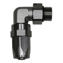 Cargar imagen en el visor de la galería, DeatschWerks 8AN ORB Female Swivel 90-Degree Hose End CPE - Anodized DW Titanium