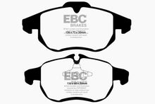 Load image into Gallery viewer, EBC 03 Saab 9-3 2.0 Turbo (Arc) Ultimax2 Front Brake Pads