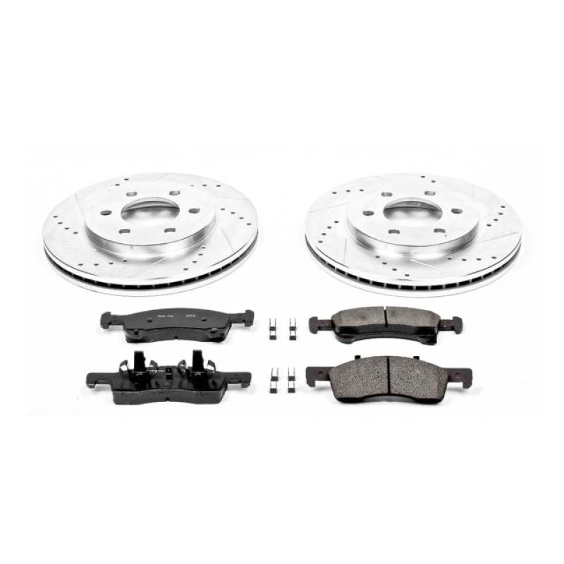 Power Stop 02-06 Ford Expedition Front Z23 Evolution Sport Brake Kit