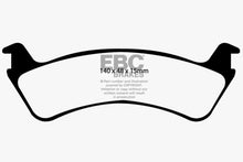 Cargar imagen en el visor de la galería, EBC 00-02 Ford Explorer Sport 4.0 2WD (Phenolic PisTons) Yellowstuff Rear Brake Pads