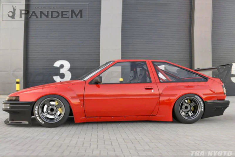 GReddy Pandem 84-87 Toyota Corolla-Levin GT Style Rear Wing