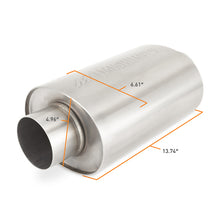 Cargar imagen en el visor de la galería, Mishimoto Universal Resonator with 2.5in Inlet/Outlet - Brushed