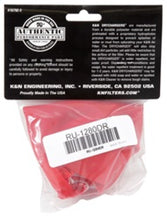 Cargar imagen en el visor de la galería, K&amp;N Drycharger Air Filter Wrap - Round Straight - Red Closed Top 3in Inside Dia x 4in Height