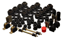Cargar imagen en el visor de la galería, Energy Suspension 92-97 Chevy Suburban 4WD Black Hyper-flex Master Bushing Set