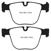 Cargar imagen en el visor de la galería, EBC 10+ BMW 535i 3.0 Twin Turbo GT (F07) Greenstuff Rear Brake Pads