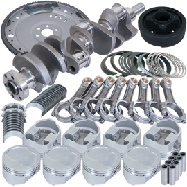 Eagle Ford 302 3.000in Crank 5.090in I-Beam Rod 4.030in Piston Damper/157 Tooth FP Balanced Assembly