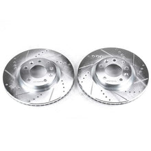 Cargar imagen en el visor de la galería, Power Stop 04-08 Mazda RX-8 Front Evolution Drilled &amp; Slotted Rotors - Pair