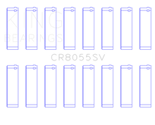 Cargar imagen en el visor de la galería, King Ford Powerstroke 6.4L V8 (O/S Housing .002in) (Size +0.50mm) Connecting Rod Bearing Set