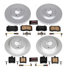 Load image into Gallery viewer, Power Stop 2004 Mercedes-Benz C230 Front &amp; Rear Z23 Coated Brake Kit