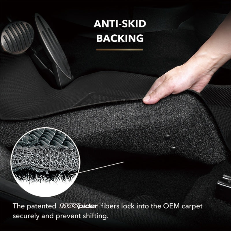3D MAXpider 11-18 Volkswagen Jetta Sedan Kagu Black Full Set