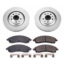 Cargar imagen en el visor de la galería, Power Stop 06-07 Cadillac CTS Front Z17 Evolution Geomet Coated Brake Kit