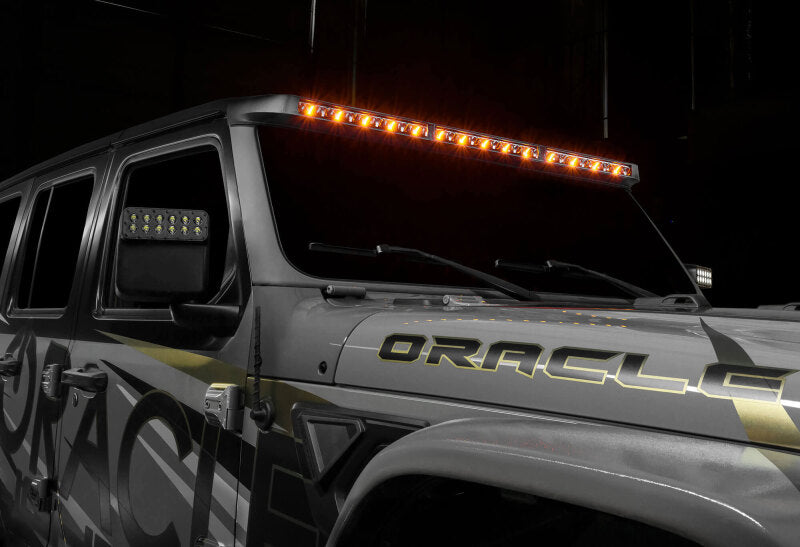 Oracle Jeep Wrangler JL/Gladiator JT Integrated Windshield LED Light Bar System