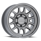 Raceline 958T Rogue 17x8in.5 / 6x139.7 BP / 35mm Offset / 106.1mm Bore - Titanium Wheel