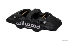 Cargar imagen en el visor de la galería, Wilwood Caliper-Aero4 - Black Anodize 1.12/1.12in Pistons 1.25in Disc